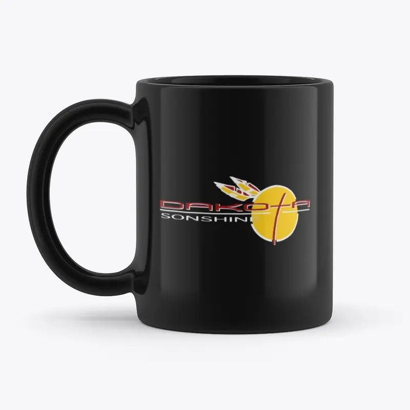 Dakota Sonshine Logo Mug - Black